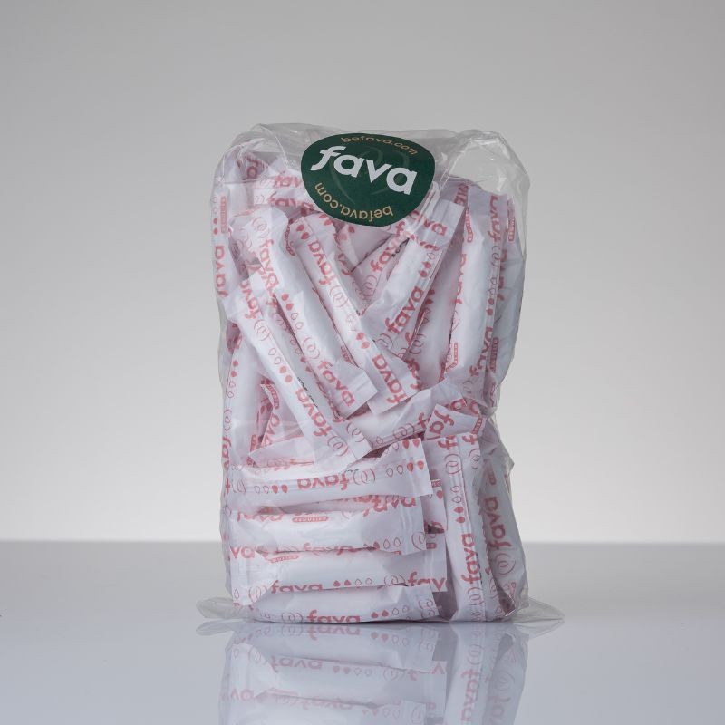 Tampons digitaux régulier en coton bio certifié GOTS