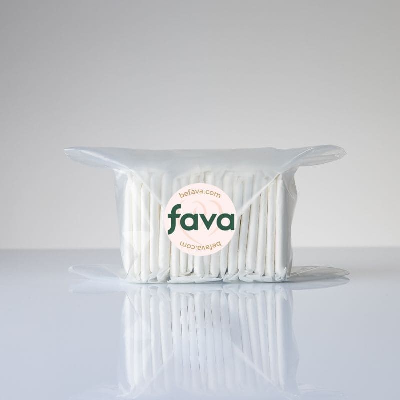 Serviettes hygiénique naturelle avec ailettes