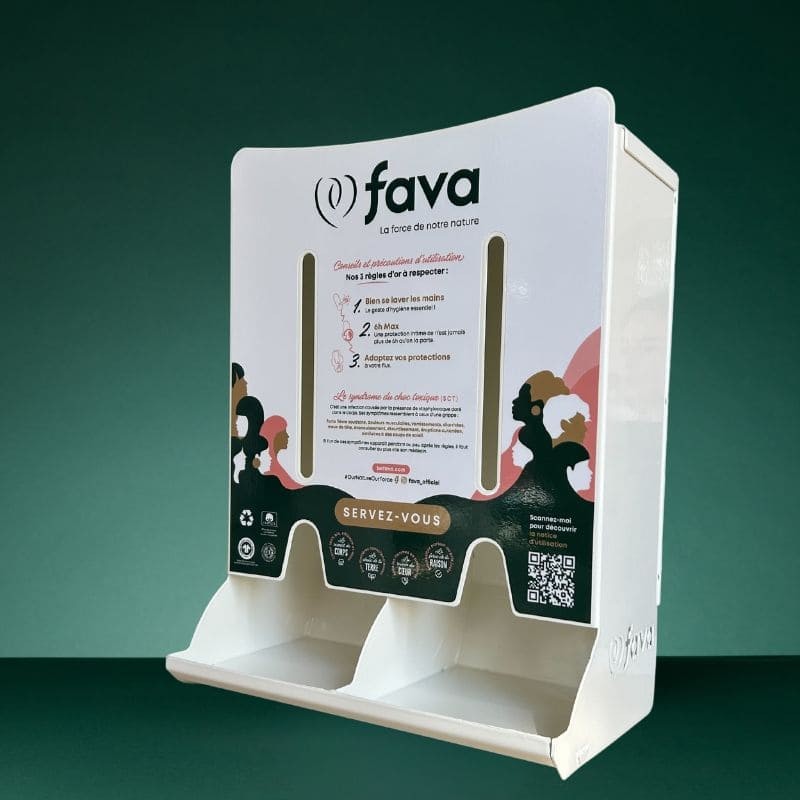 Distributeur 2 colonnes rechargeable en métal